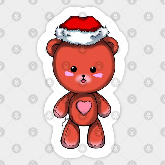 Heartbear X-Mas Sticker by LinYue